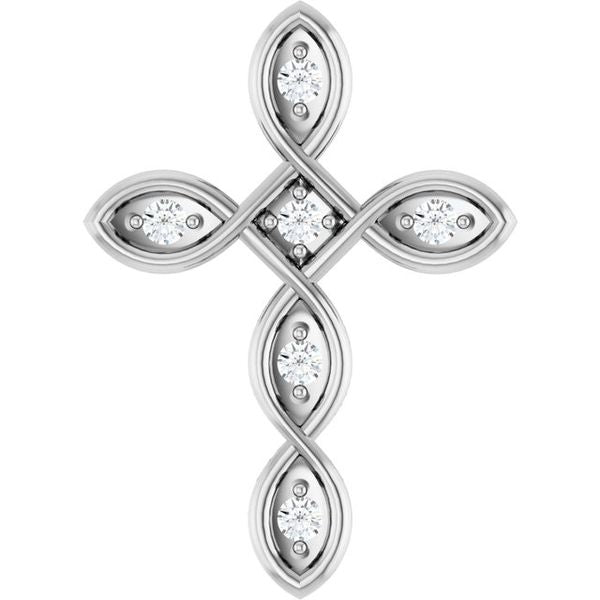 Accented Cross Pendant