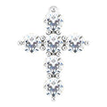 Accented Cross Pendant