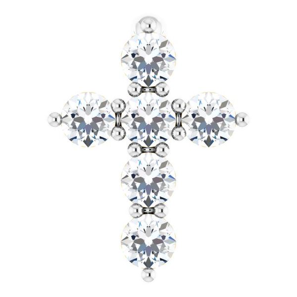 Accented Cross Pendant