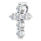 Accented Cross Pendant - Image 2