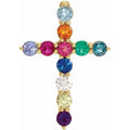 Accented Cross Necklace