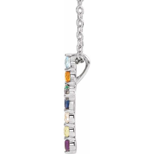 Accented Cross Necklace - Image 2