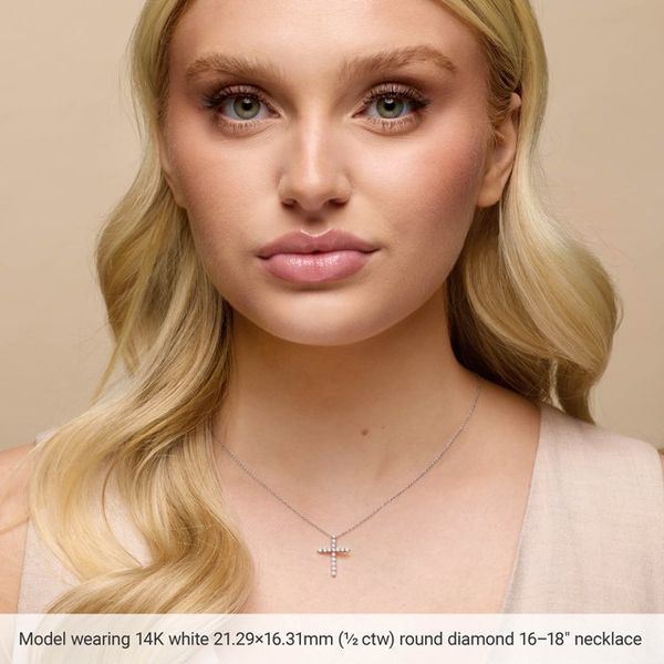 Accented Cross Necklace - Image 3