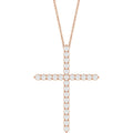 Accented Cross Necklace