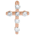 Accented Cross Pendant
