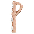 Accented Cross Pendant - Image 2