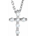 Accented Cross Necklace