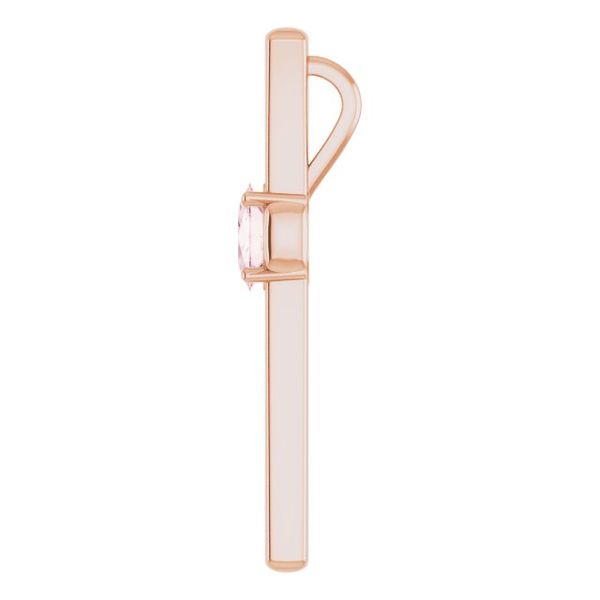 Solitaire Cross Pendant - Image 3