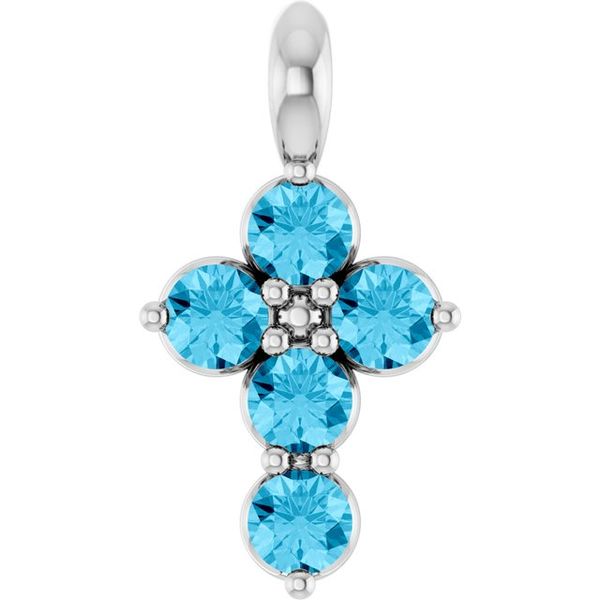 Accented Cross Pendant