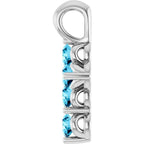 Accented Cross Pendant - Image 2