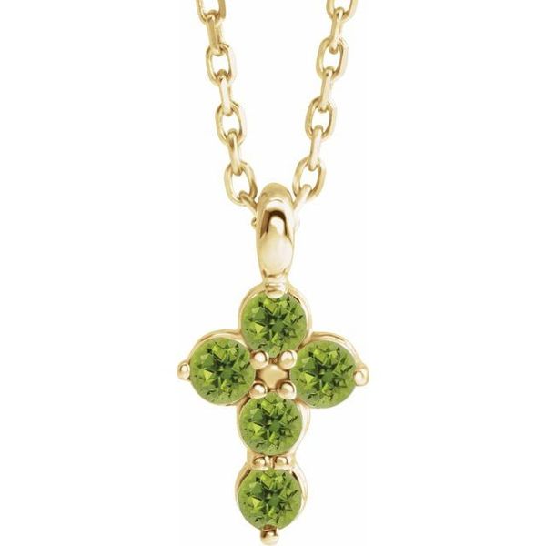 Accented Cross Necklace