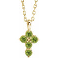 Accented Cross Necklace