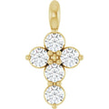 Accented Cross Pendant