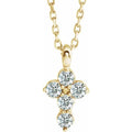 Accented Cross Necklace