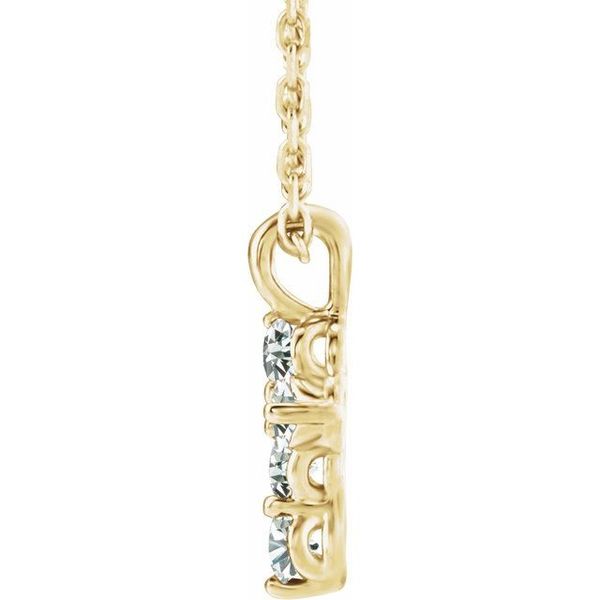 Accented Cross Necklace - Image 2