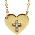 Heart & Cross Necklace