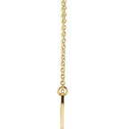 Heart & Cross Necklace - Image 2