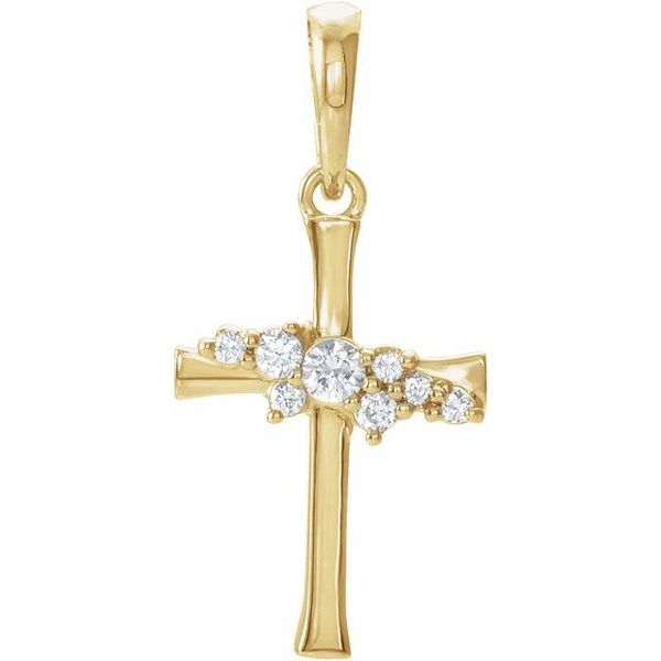 Cluster Cross Pendant