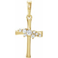 Cluster Cross Pendant