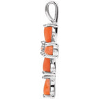 Beaded Cross Pendant - Image 2