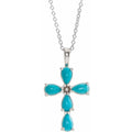 Beaded Cross Necklace