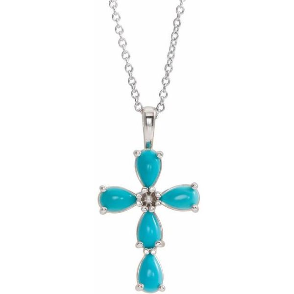 Beaded Cross Necklace