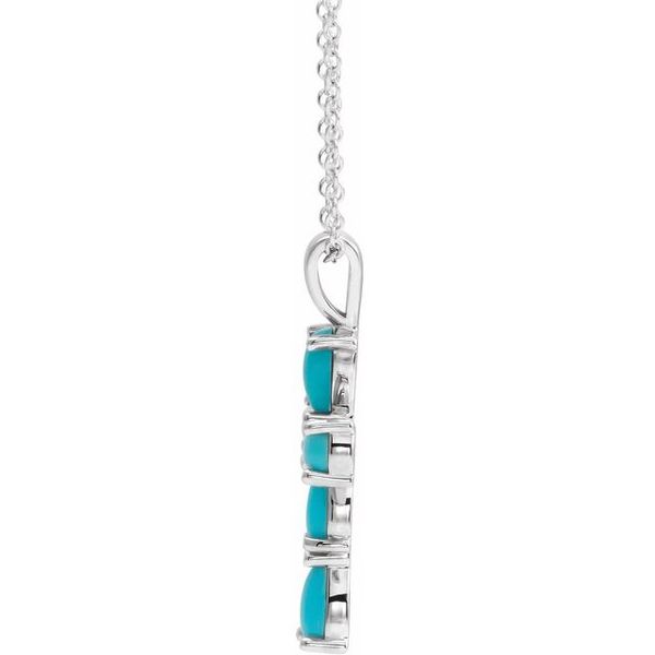 Beaded Cross Necklace - Image 2