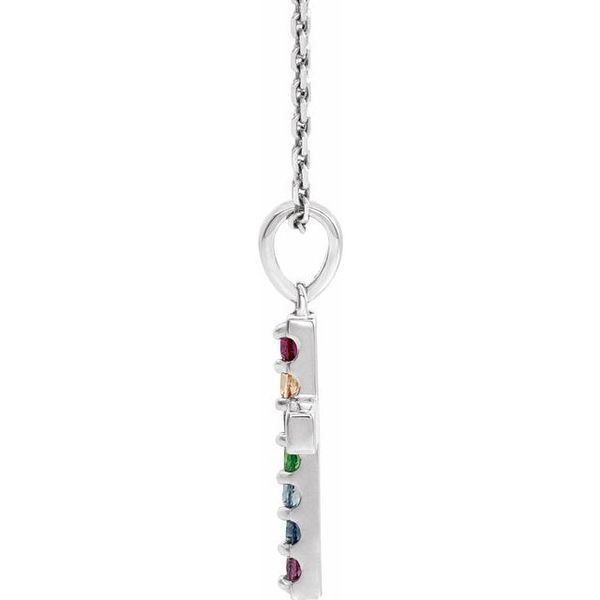 Accented Cross Necklace - Image 2