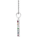 Accented Cross Necklace - Image 2