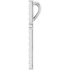 French-Set Cross Pendant - Image 3