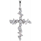 Scattered Cross Pendant