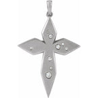 Accented Cross Pendant