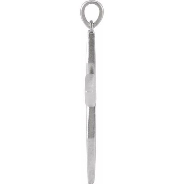 Accented Cross Pendant - Image 2