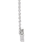 Sideways Cross Necklace - Image 2