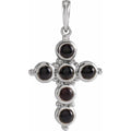 Cabochon Cross Pendant