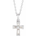 Accented Cross Necklace