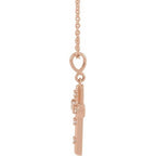 Accented Cross Necklace - Image 2