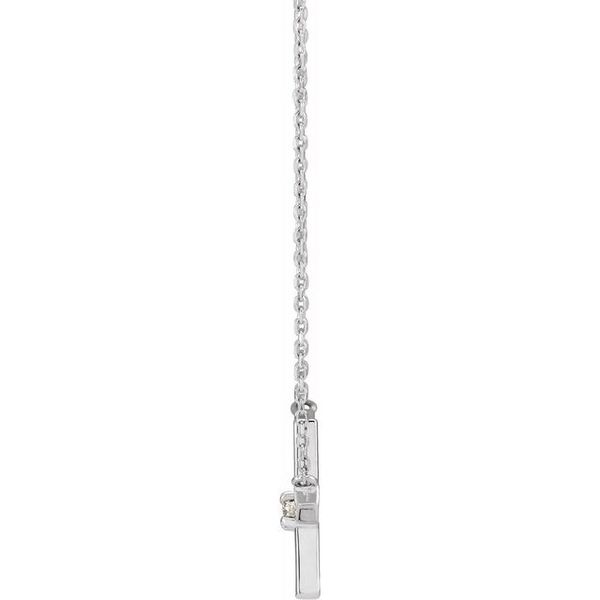 Sideways Cross Necklace - Image 2