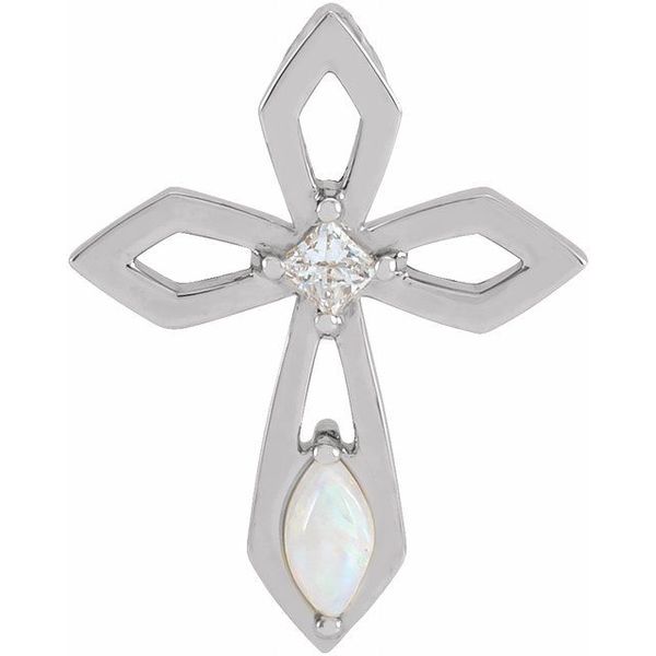 Pierced Cross Pendant