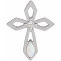 Pierced Cross Pendant