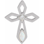 Pierced Cross Pendant
