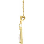 Pierced Cross Necklace - Image 2