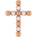 Beaded Cross Pendant