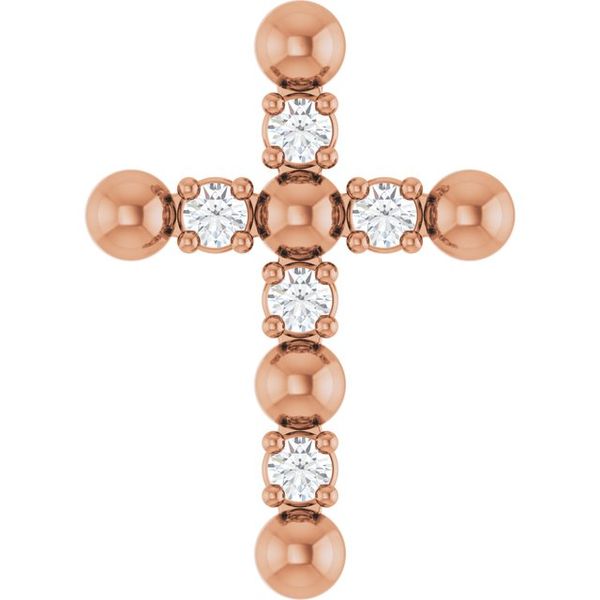 Beaded Cross Pendant