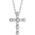 Beaded Cross Necklace