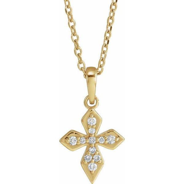 Petite Cross Necklace