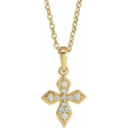 Petite Cross Necklace