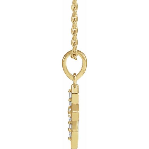Petite Cross Necklace - Image 2