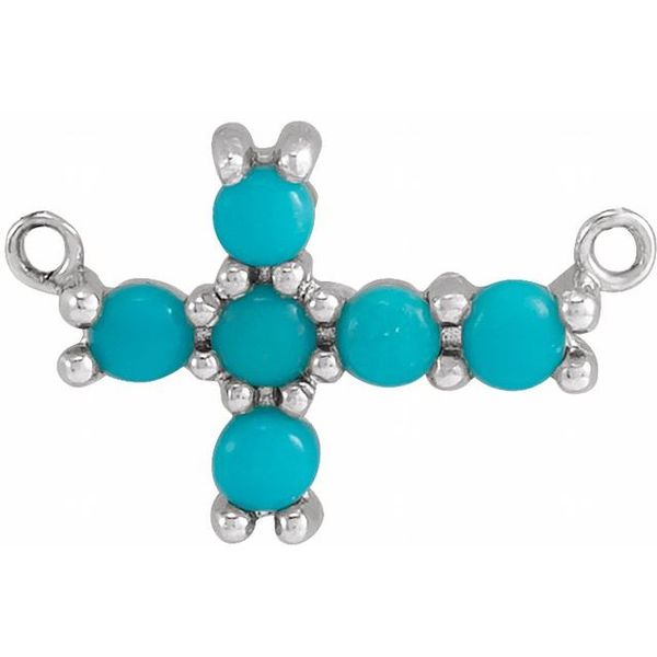 Sideways Cross Necklace