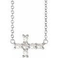 Sideways Cross Necklace
